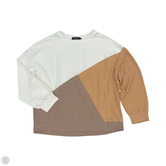 Top Long Sleeve By Automet In Multi-colored, Size: Xl