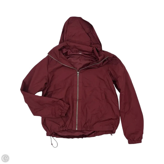 Jacket Other By Athletic Works In Red, Size: S