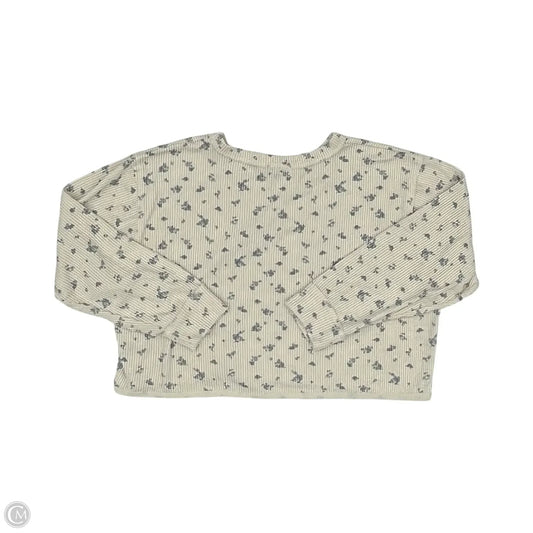 Top Long Sleeve By Originality In Floral Print, Size: Xl