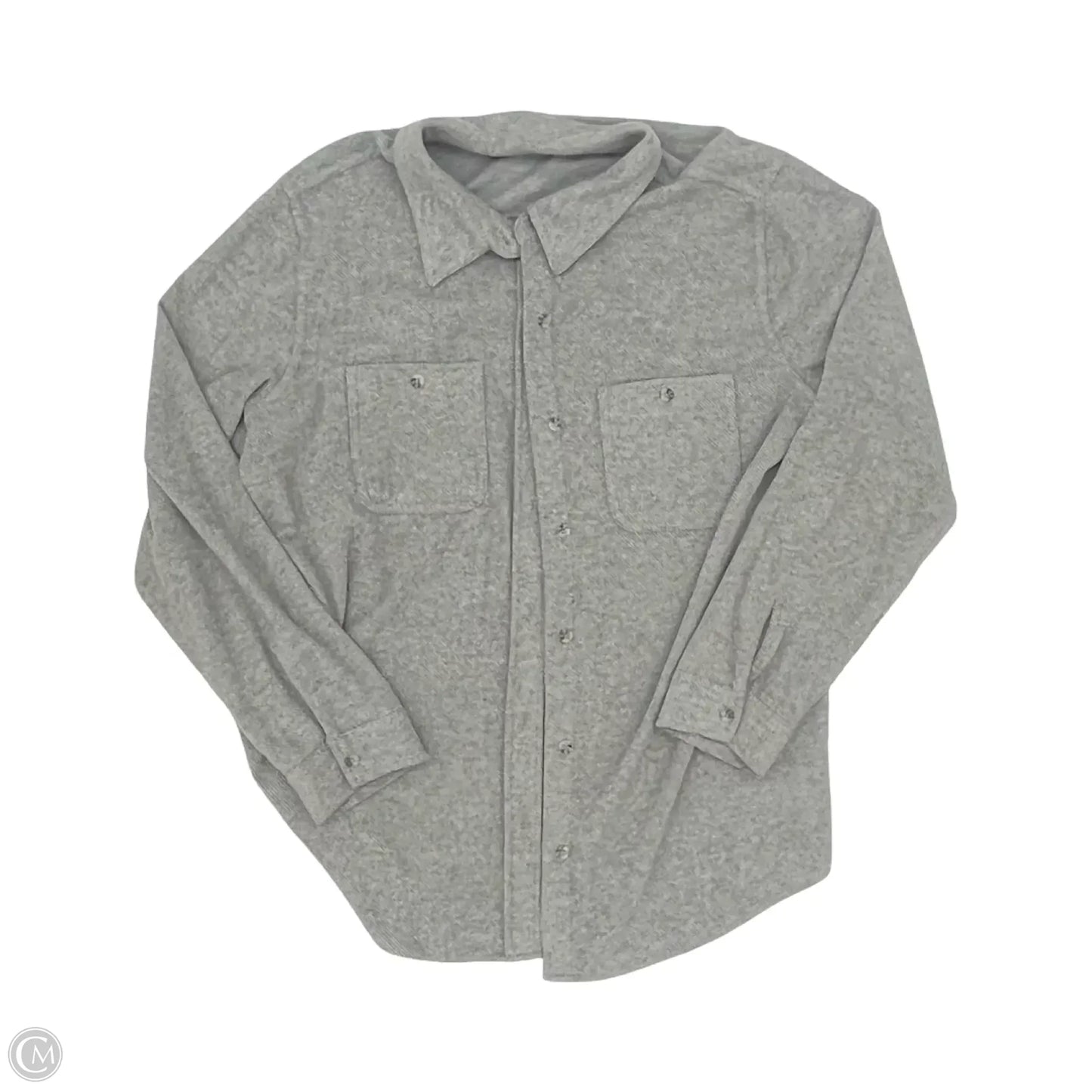 Jacket Shirt By Members Mark In Grey, Size: Xl