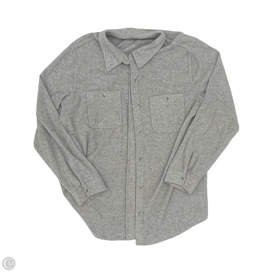 Jacket Shirt By Members Mark In Grey, Size: Xl