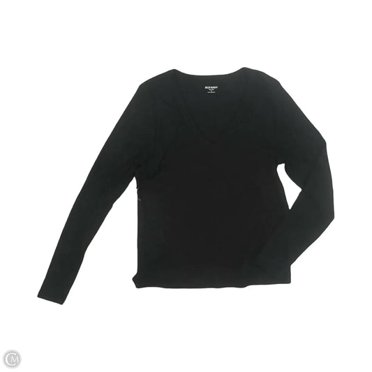 Top Long Sleeve By Old Navy In Black, Size: Xl