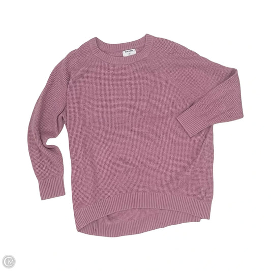 Sweater By Old Navy In Pink, Size: 2x