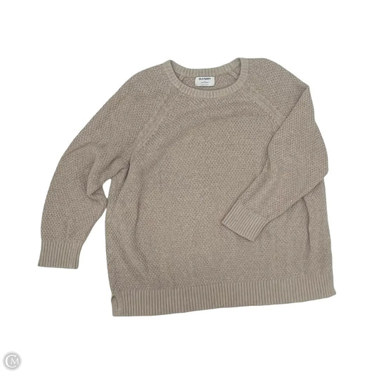 Sweater By Old Navy In Tan, Size: Xl
