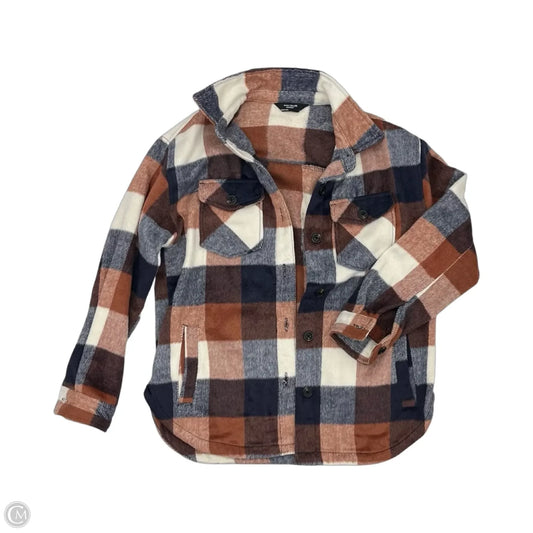 Jacket Shirt By Members Mark In Multi-colored, Size: S