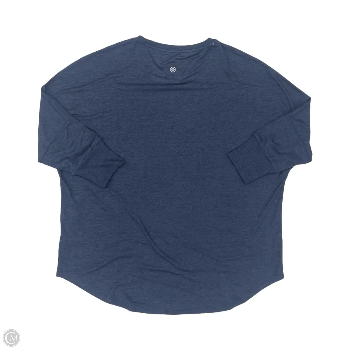 Top Long Sleeve By Max Studio In Blue, Size: L
