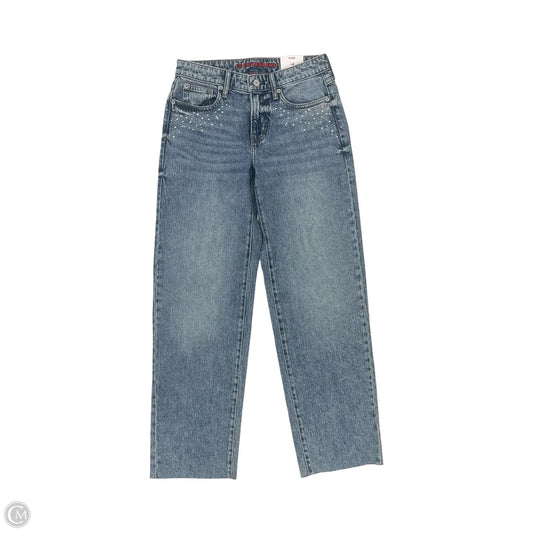 Jeans Straight By Lucky Brand In Blue Denim, Size: 2