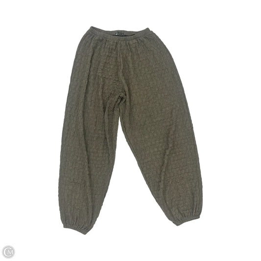 Pants Joggers By Zara In Green, Size: S