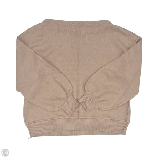 Sweater By Miracle In Brown, Size: S