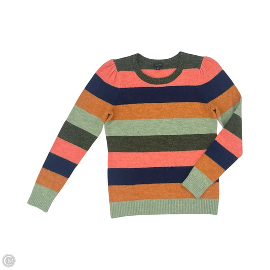 Sweater By Talbots In Striped Pattern, Size: Xs