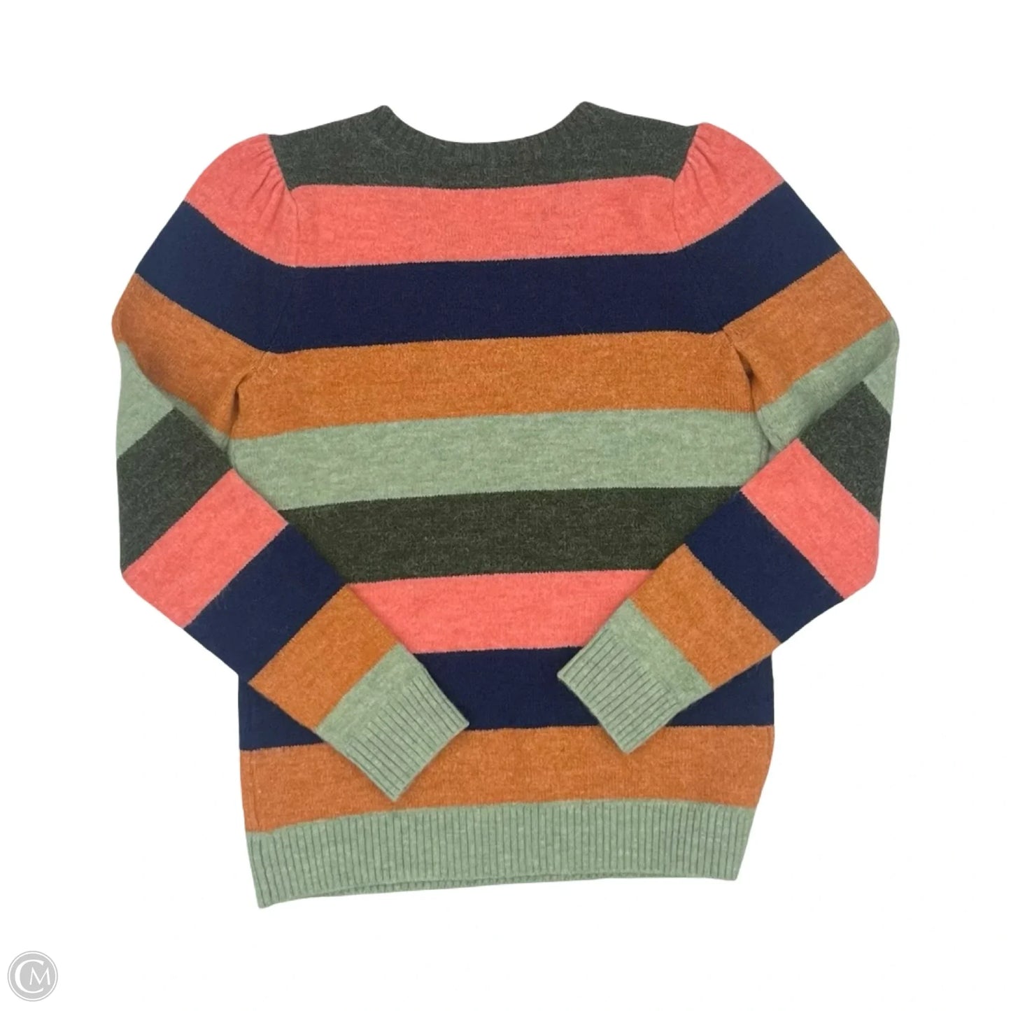 Sweater By Talbots In Striped Pattern, Size: Xs