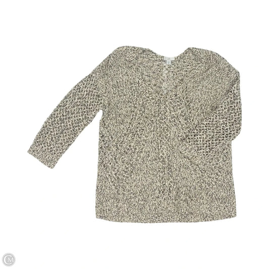 Sweater By J. Jill In Black & Cream, Size: Xsp