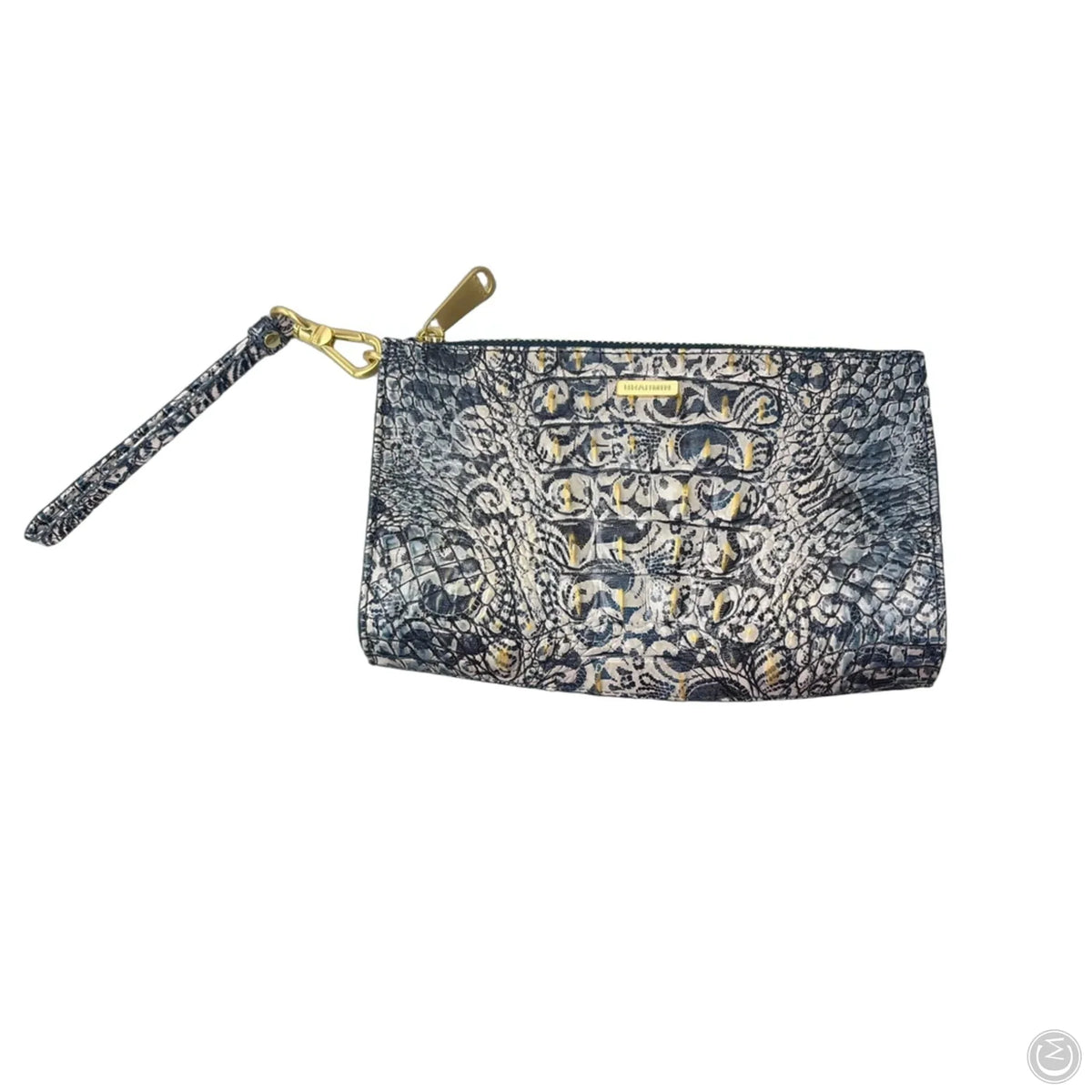 Wristlet Designer By Brahmin, Size: Medium