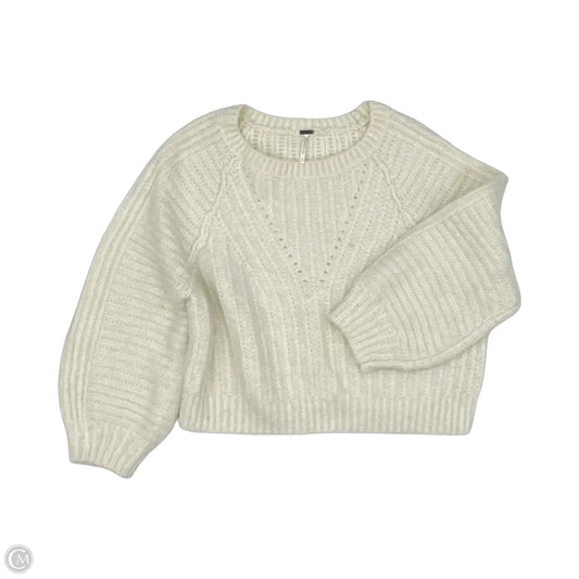 Sweater By Free People In Cream, Size: M