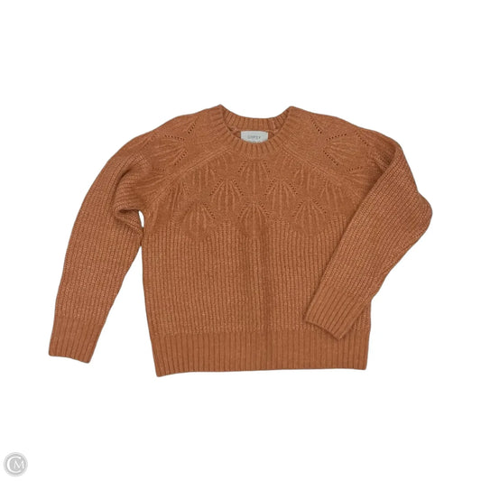 Sweater By Clothes Mentor In Orange, Size: S