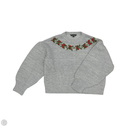 Sweater By Davi & Dani In Grey, Size: 1x