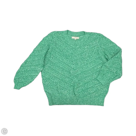Sweater By Loft In Green, Size: Xl