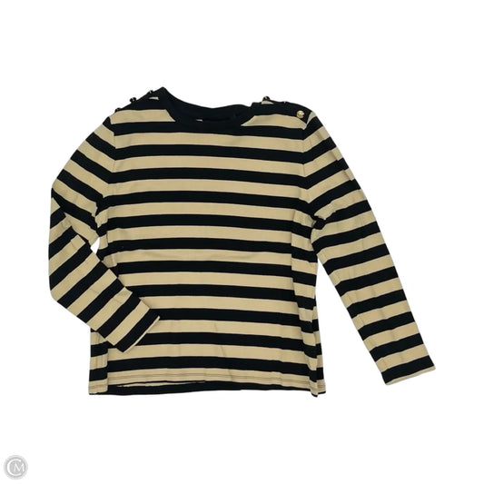 Top Long Sleeve By Rafaella In Black & Brown, Size: Xl