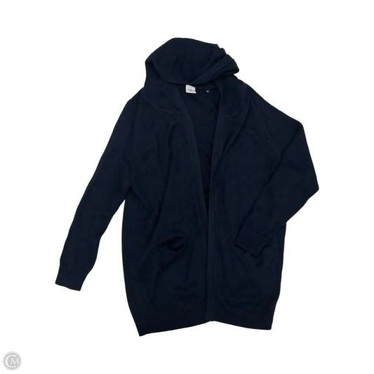 Sweater Cardigan By Cabi In Blue, Size: L