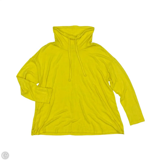 Top Long Sleeve By Lane Bryant In Yellow, Size: 1x