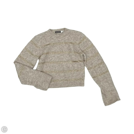 Sweater By Cma In Gold & Tan, Size: S