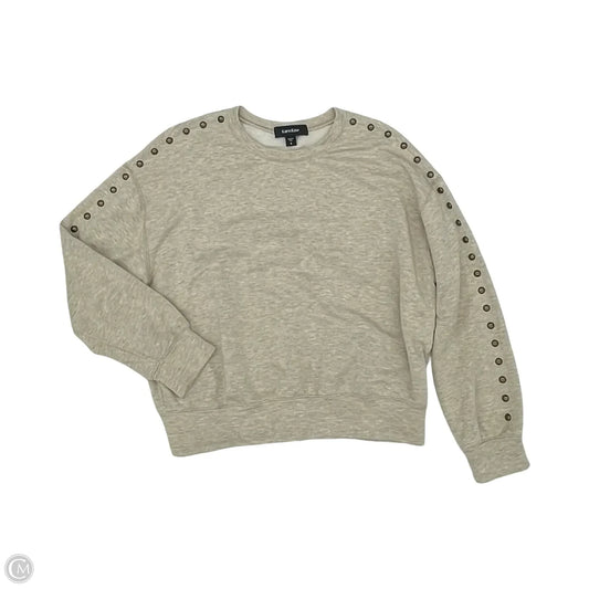 Top Long Sleeve By Karen Kane In Tan, Size: S