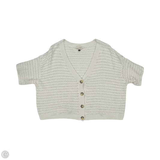 Sweater Cardigan By Universal Thread In Cream, Size: 2x
