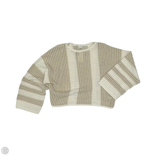 Sweater By A New Day In Cream & Tan, Size: Xxl
