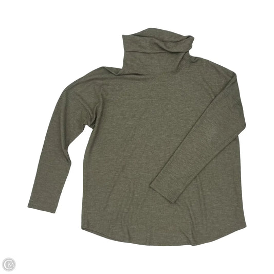 Top Long Sleeve By A New Day In Green, Size: Xl