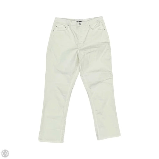 Jeans Designer By Frye In Cream, Size: 10