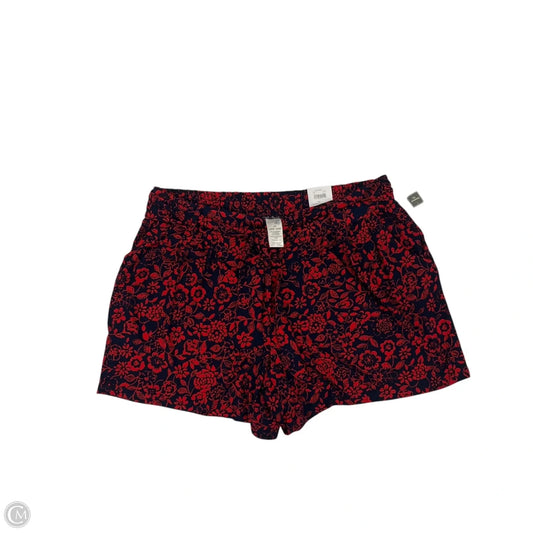 Shorts By Terra & Sky In Blue & Red, Size: 1x