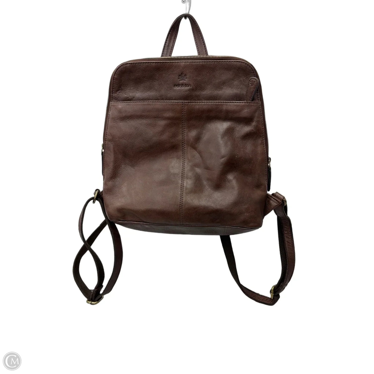 Backpack Leather By Clothes Mentor, Size: Small