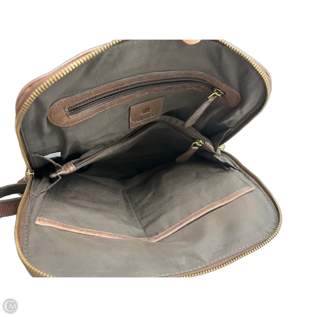 Backpack Leather By Clothes Mentor, Size: Small