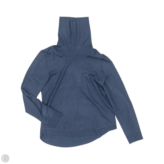 Sweater By Cable And Gauge In Blue, Size: L
