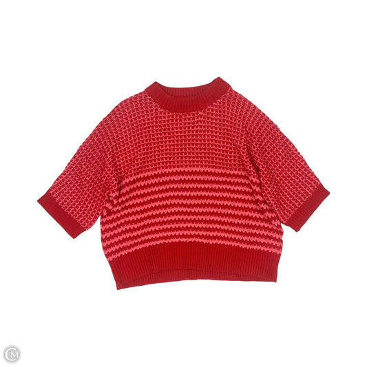 Sweater By Clothes Mentor In Pink & Red, Size: Xl