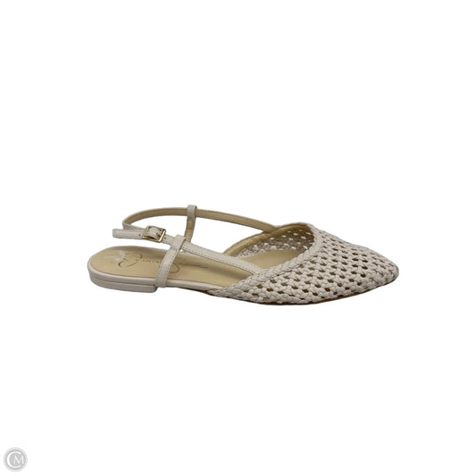 Shoes Flats By Jessica Simpson In Cream, Size: 8