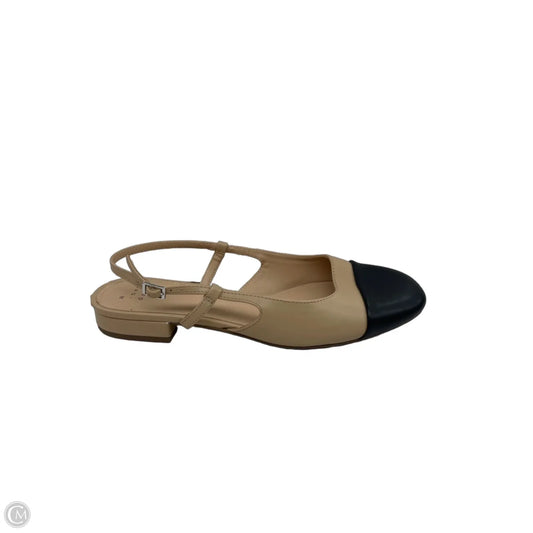 Shoes Flats By A New Day In Black & Tan, Size: 8