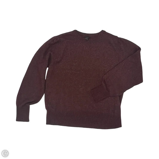 Sweater By Ann Taylor In Red, Size: Xl