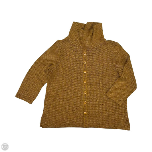 Sweater By Multiples In Yellow, Size: Xl