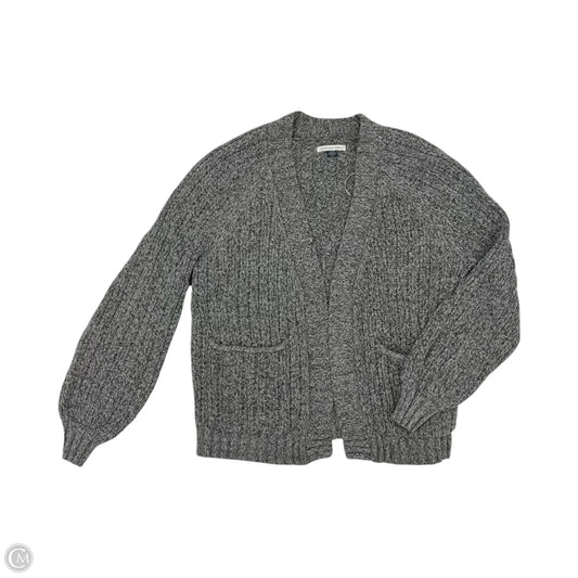 Sweater Cardigan By American Eagle In Grey, Size: S