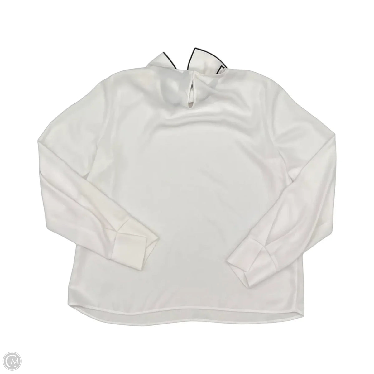 Blouse Long Sleeve By Zara Basic In Pink, Size: S