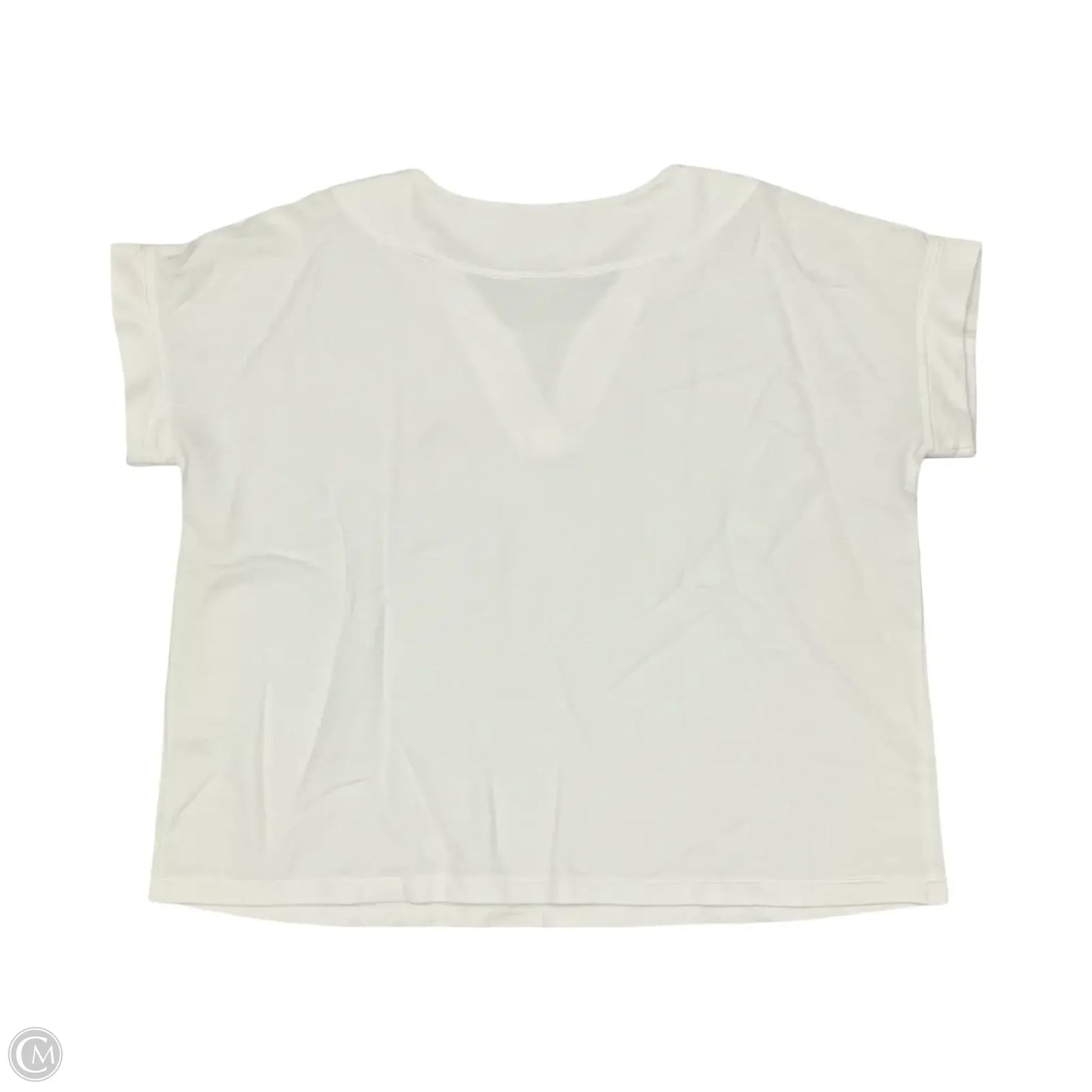 Top Short Sleeve By J. Jill In White, Size: 2x
