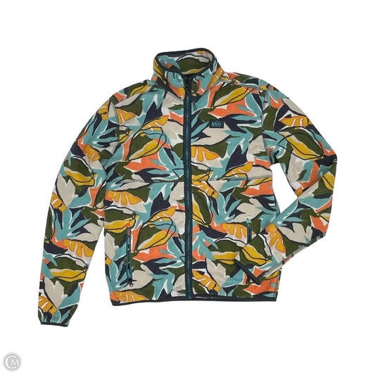 Jacket Fleece By Rei In Multi-colored, Size: M