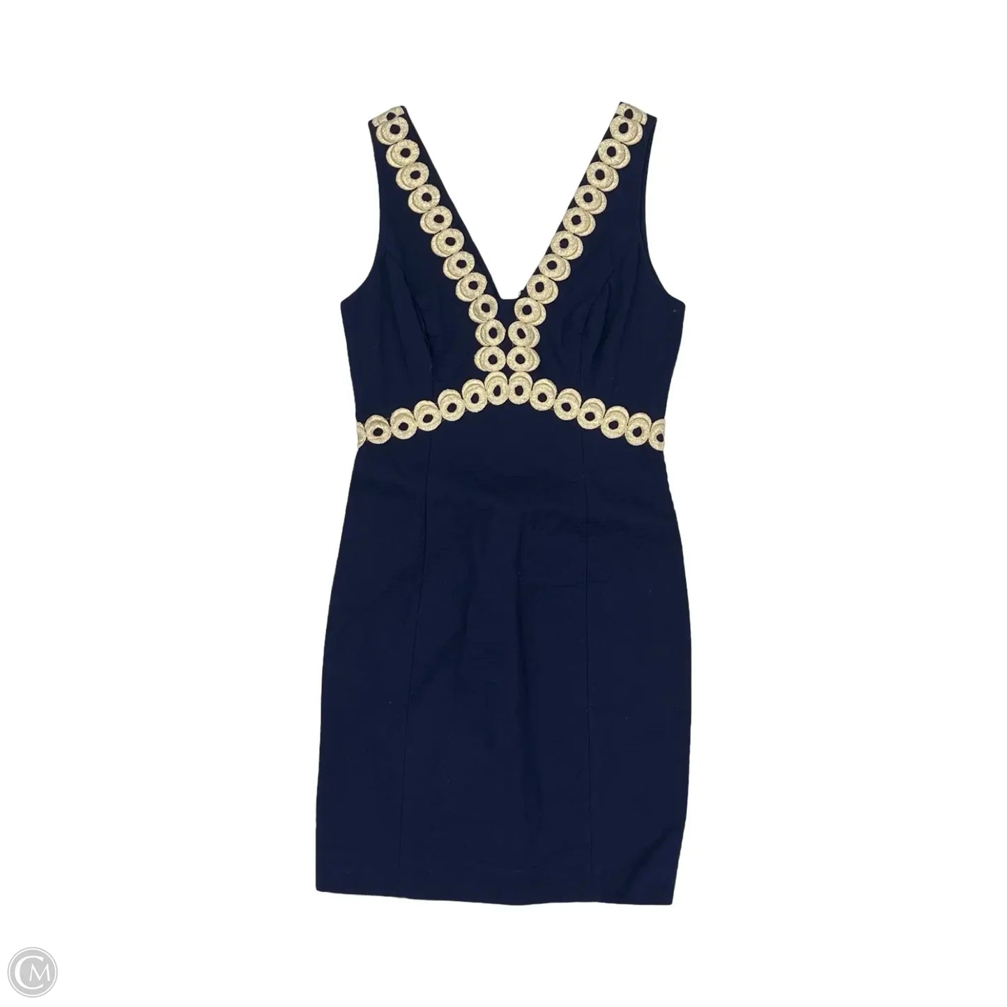 Dress Designer By Lilly Pulitzer In Navy, Size: 0