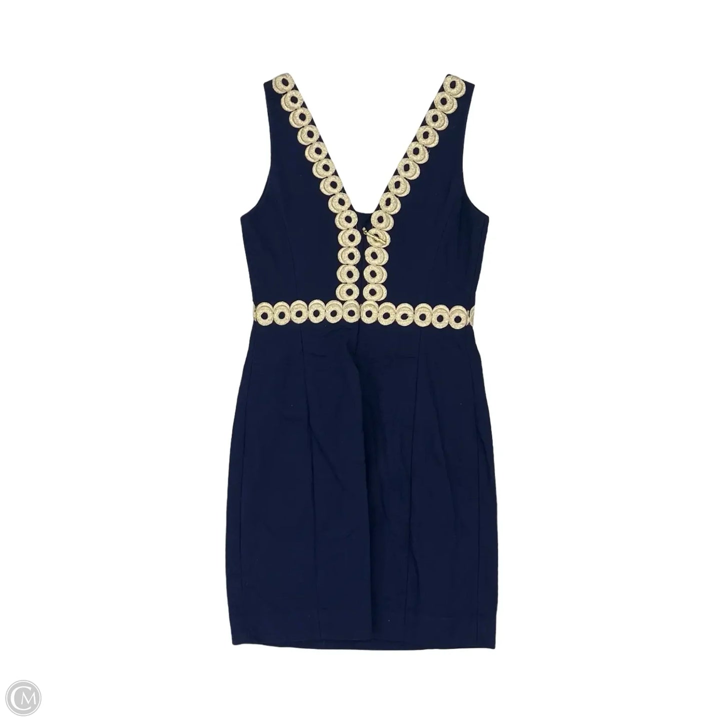 Dress Designer By Lilly Pulitzer In Navy, Size: 0