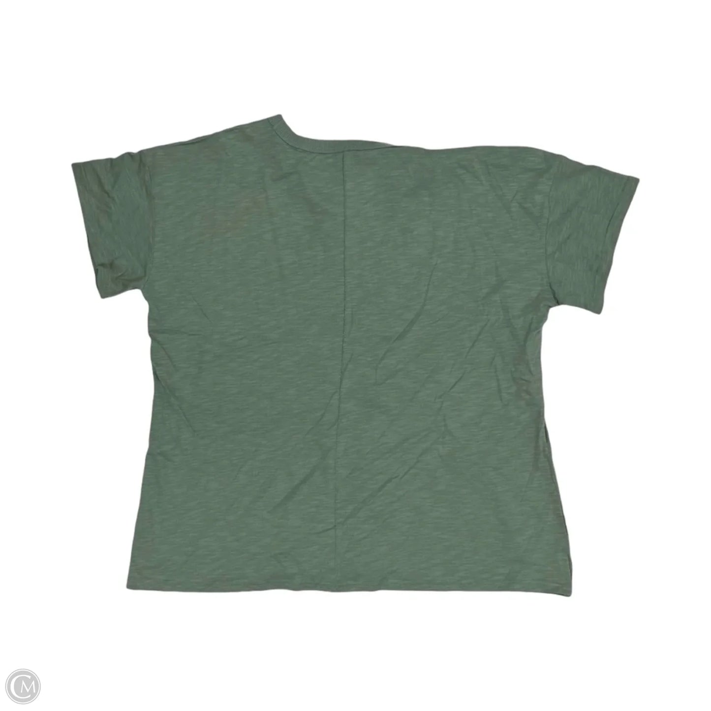 Top Short Sleeve Basic By Maurices In Green, Size: Xl