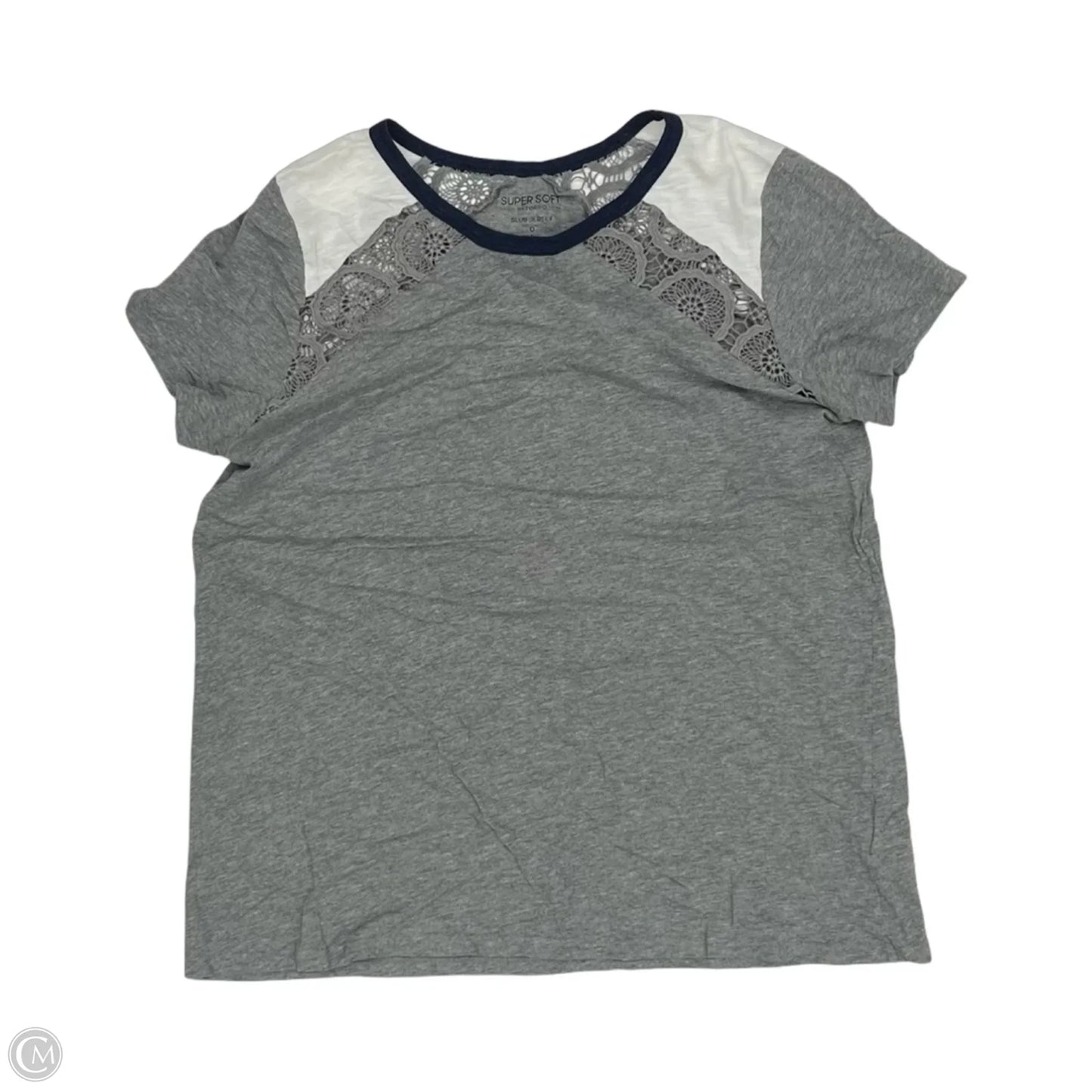 Top Short Sleeve By Torrid In Grey, Size: L