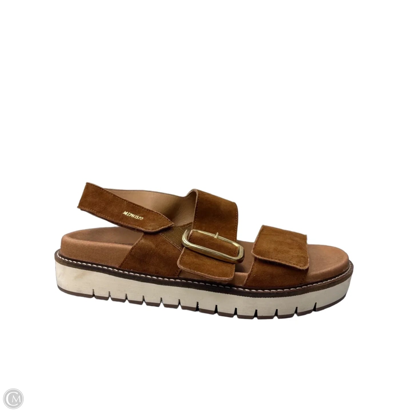 Sandals Flats By Mephisto In Tan, Size: 7.5