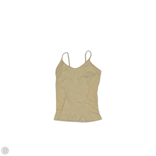 Tank Top By One Step Up In Tan, Size: 2x