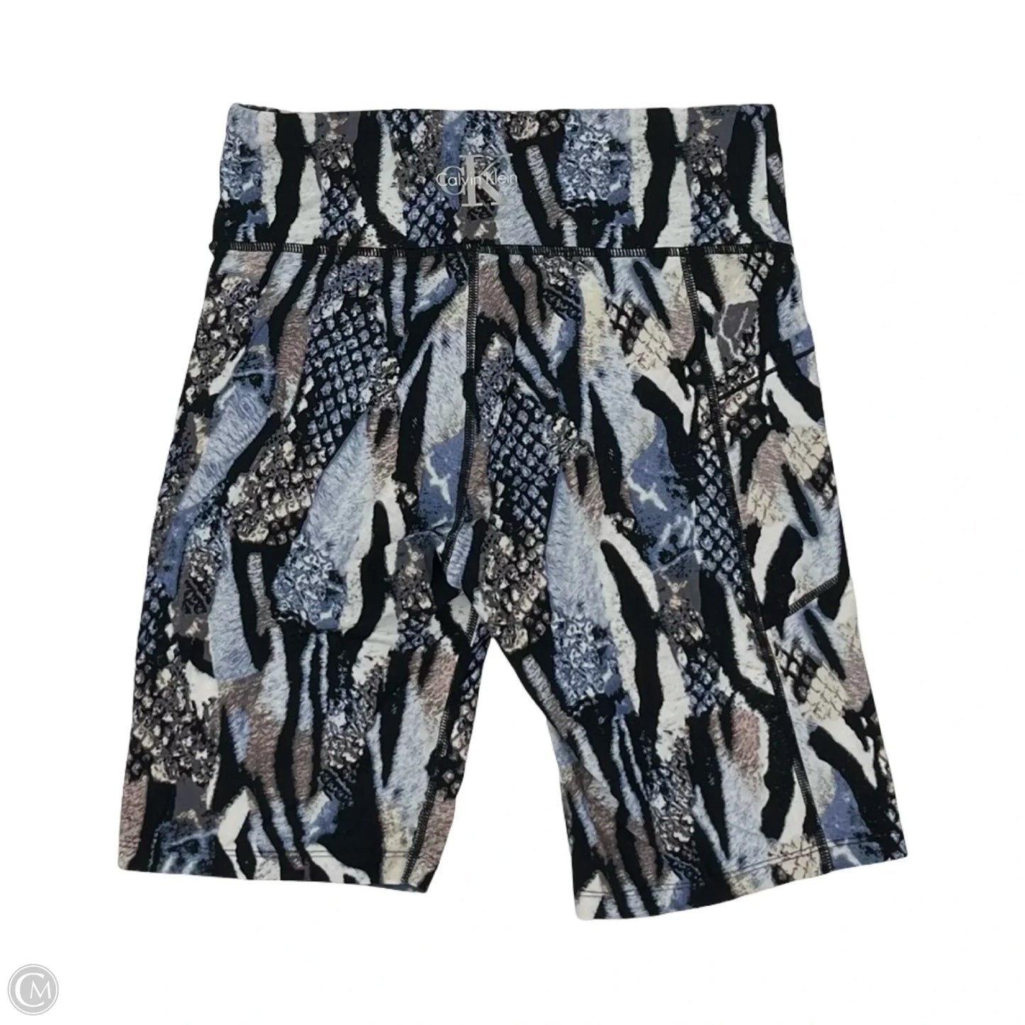 Athletic Shorts By Calvin Klein In Blue, Size: M